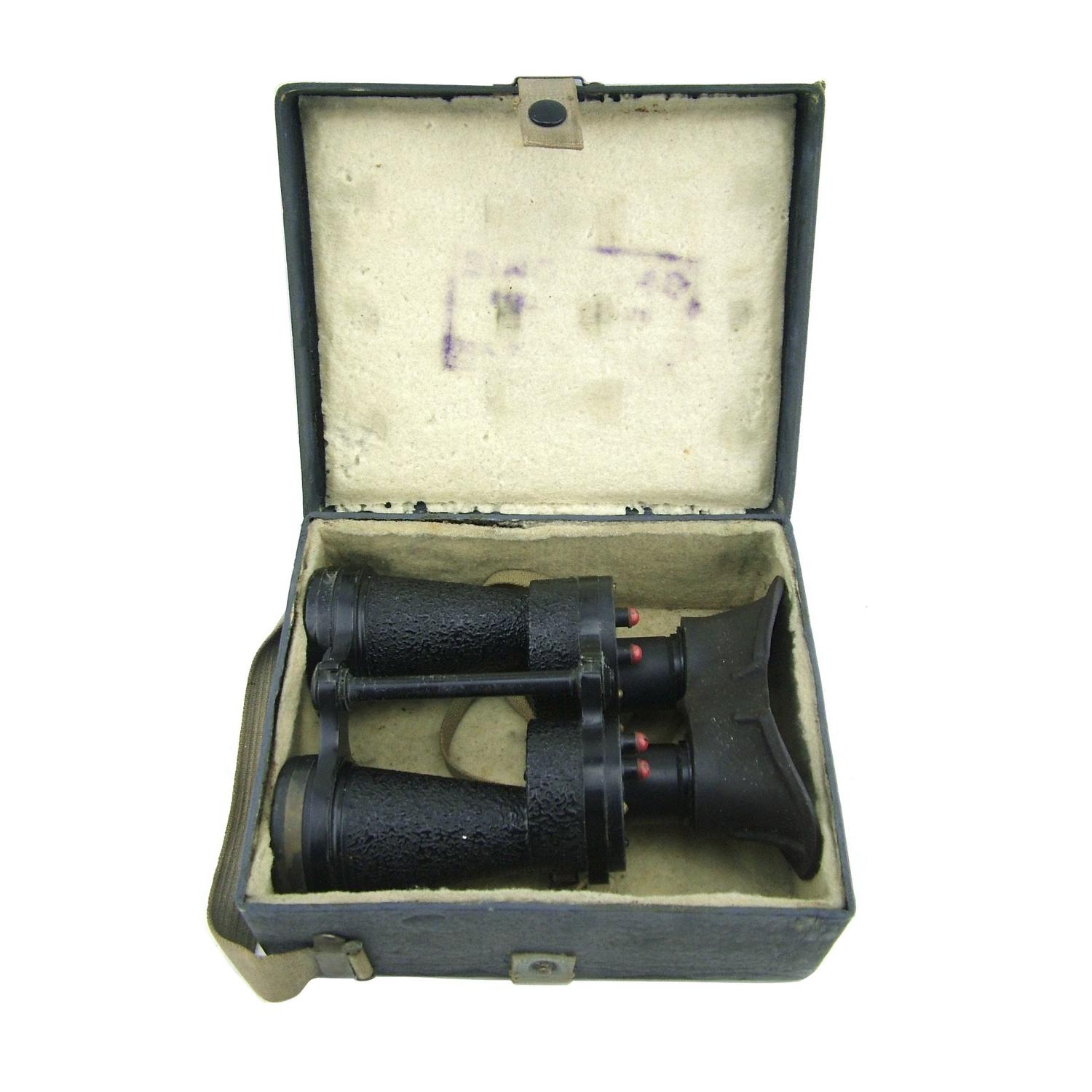 RAF binoculars, Mk.IV, cased