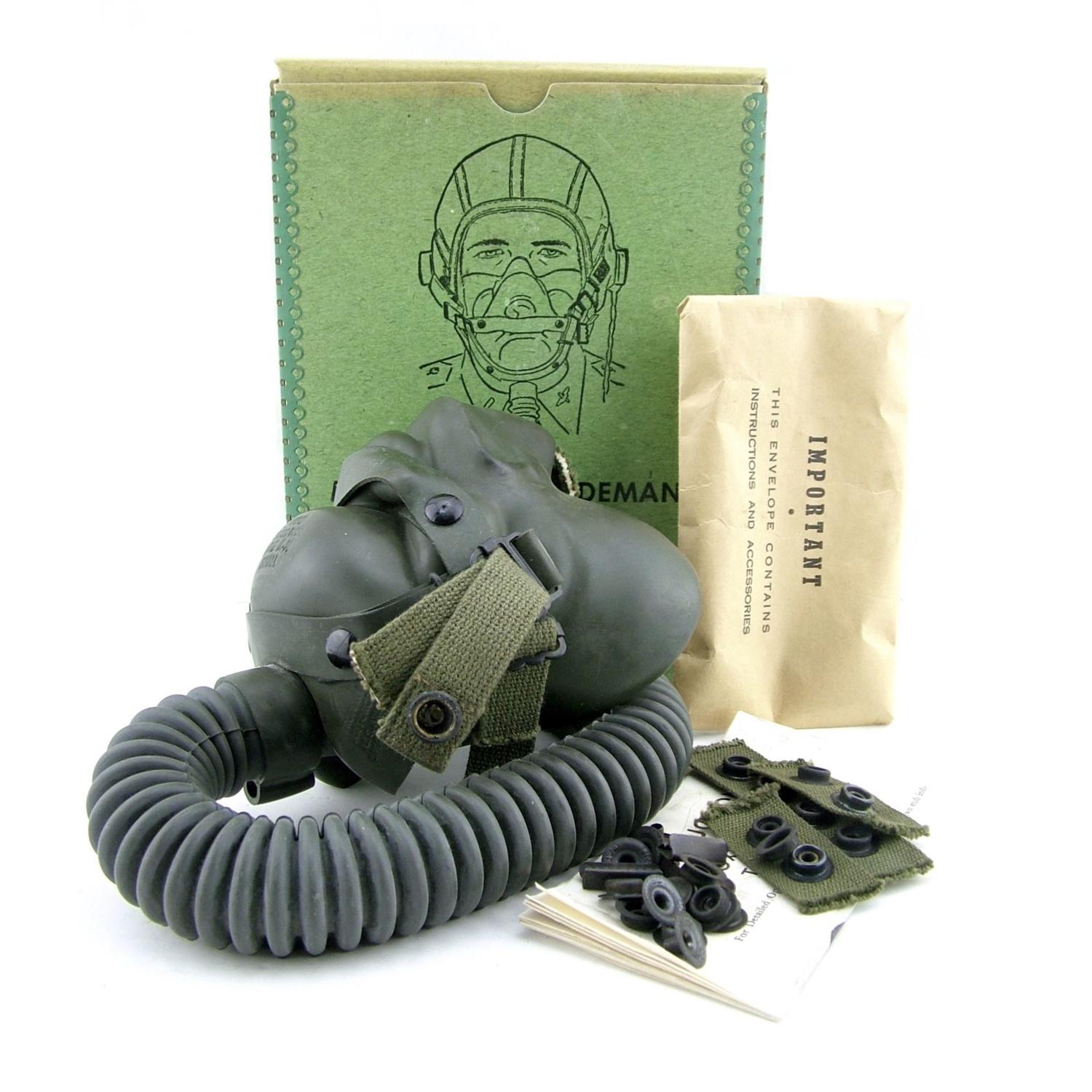 USAAF A-14 oxygen mask, boxed