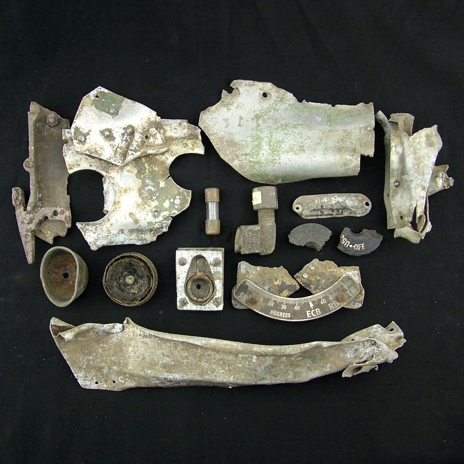 RAF Halifax bomber fragments #4