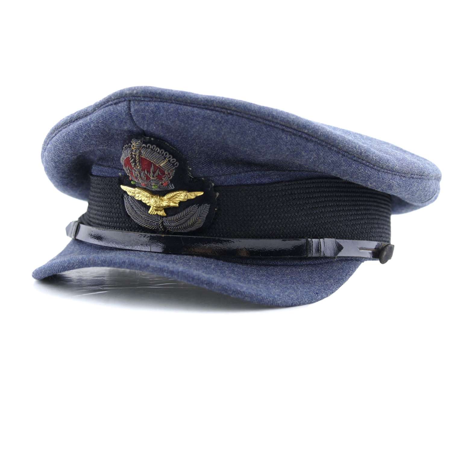 RAF pre-war officer rank service dress cap