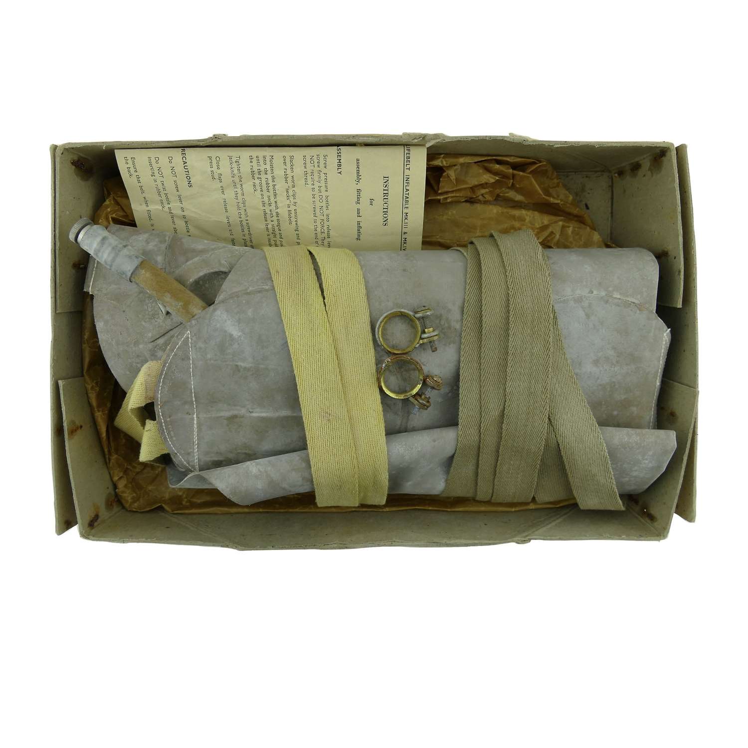 WW2 Airborne forces lifebelt, boxed
