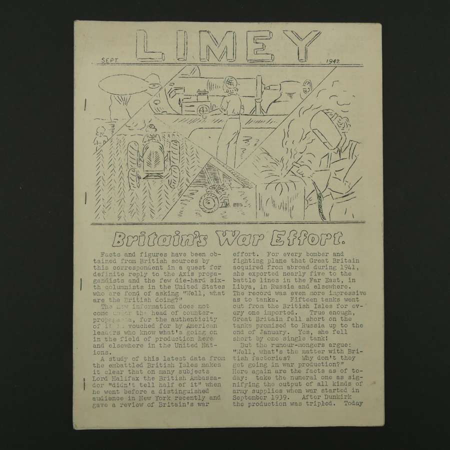USAAF 'Limey' magazine, 1942