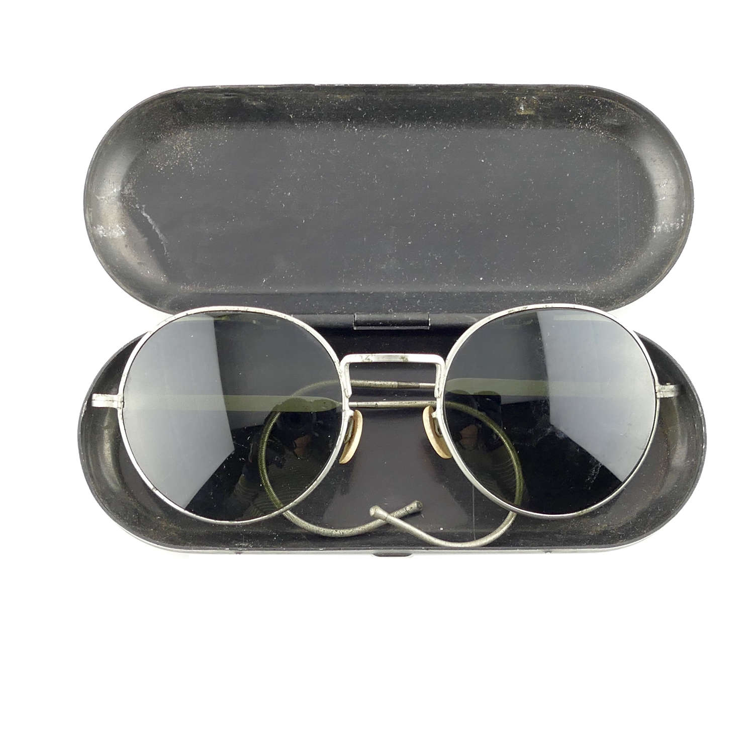 RAF sunglasses, type F, cased