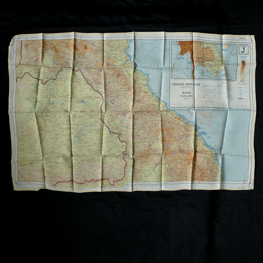RAF escape & evasion map, 44J/K