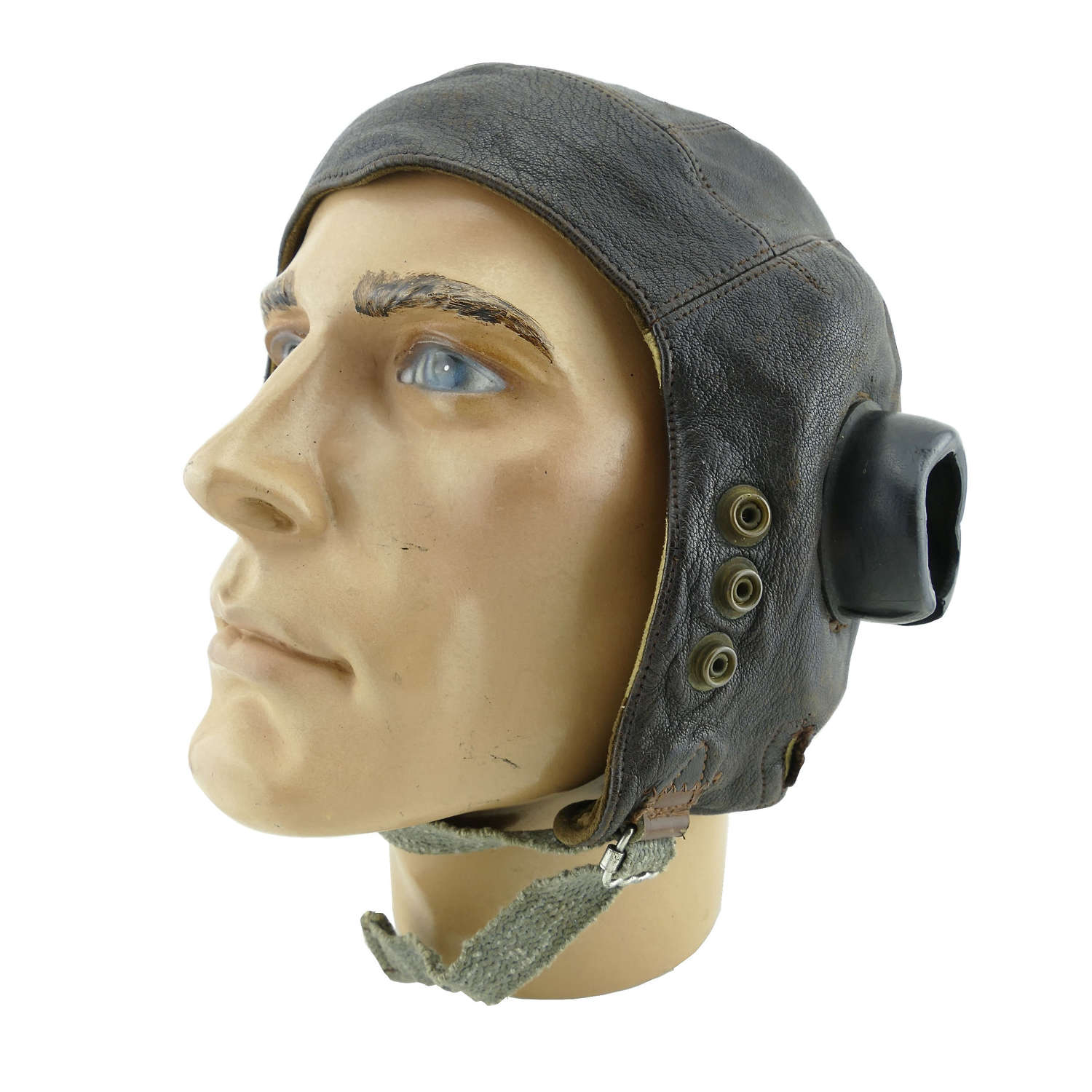 RAF C-type flying helmet, 1st pattern internally wired