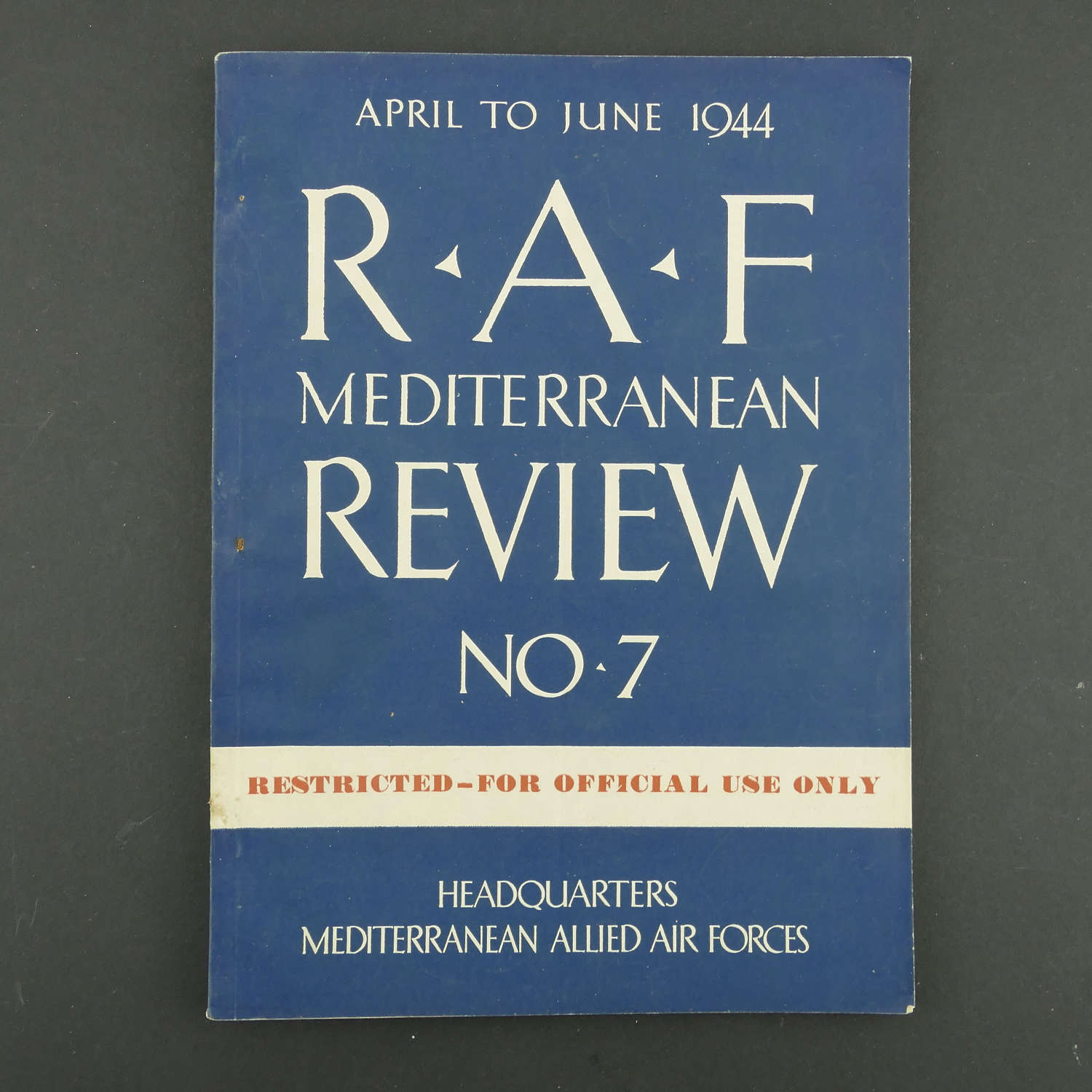 RAF Mediterranean review No.7, 1944