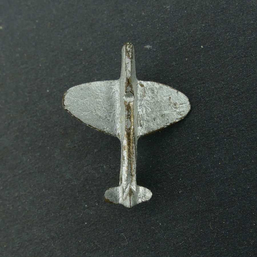 Fighter aircraft pin badge