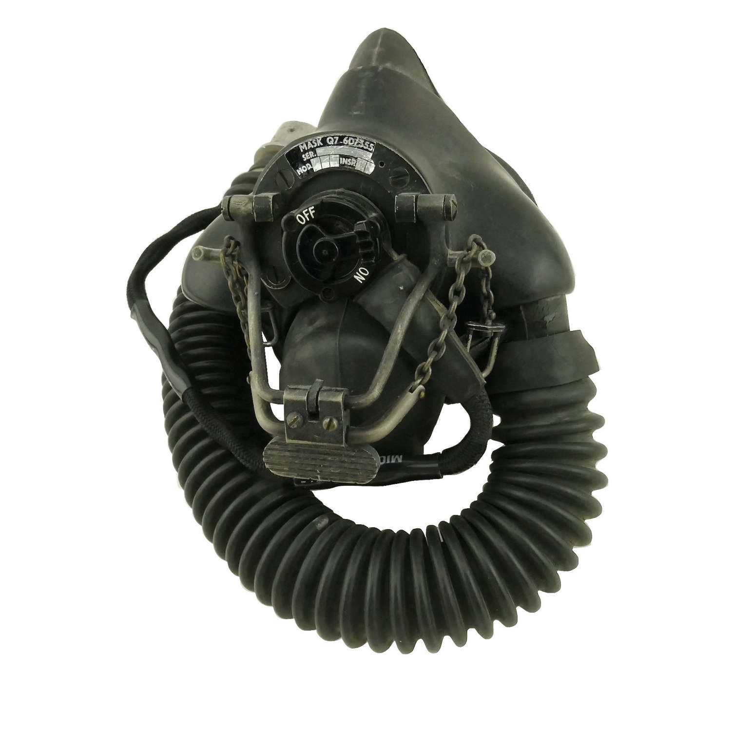 RAF type Q oxygen mask/tube