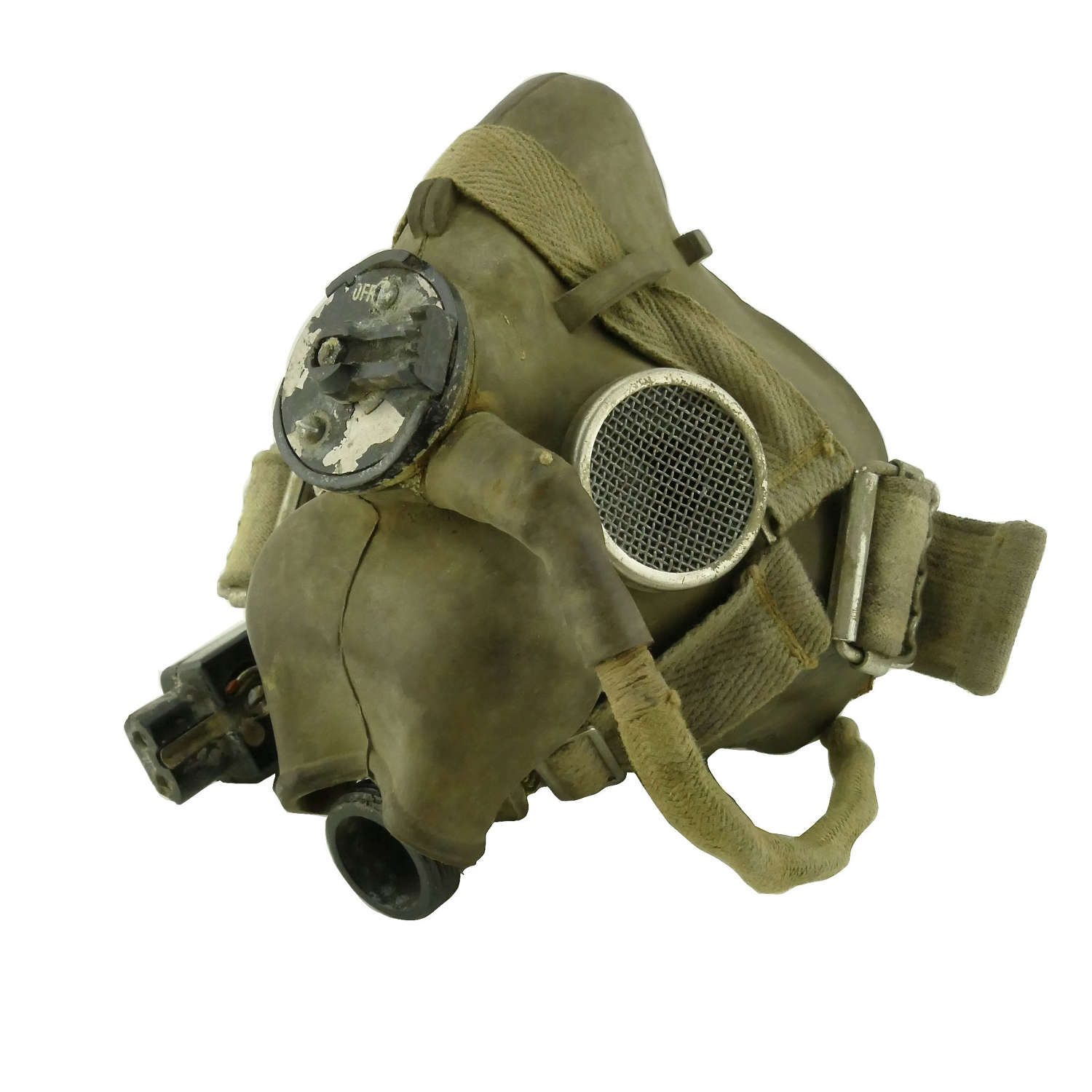 RAF type H oxygen mask, WW2 dated