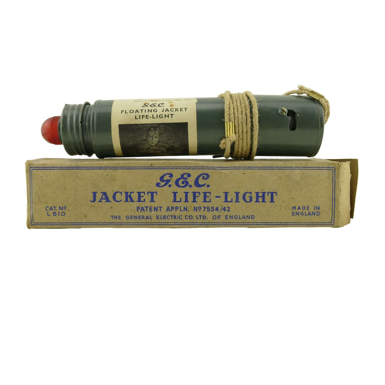 RAF / FAA 1941 pattern floating torch, boxed