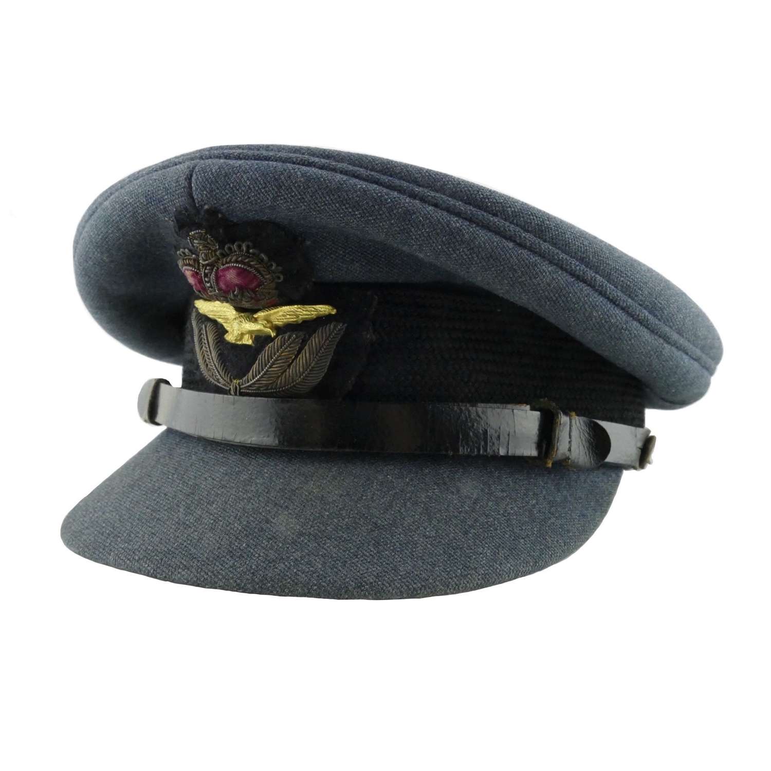 RAF officer rank service dress cap, post ww2