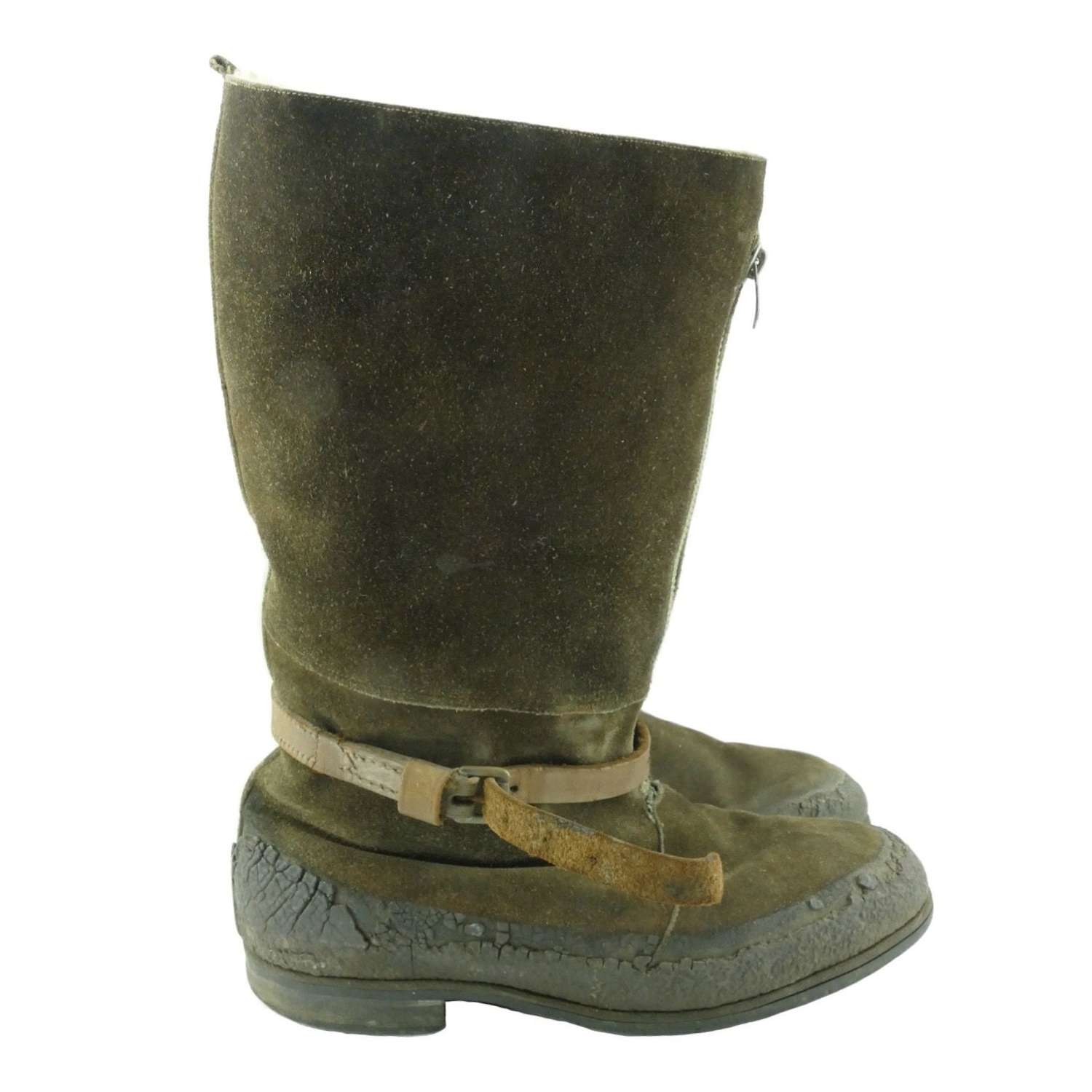 RAF 1941 pattern flying boots, S7