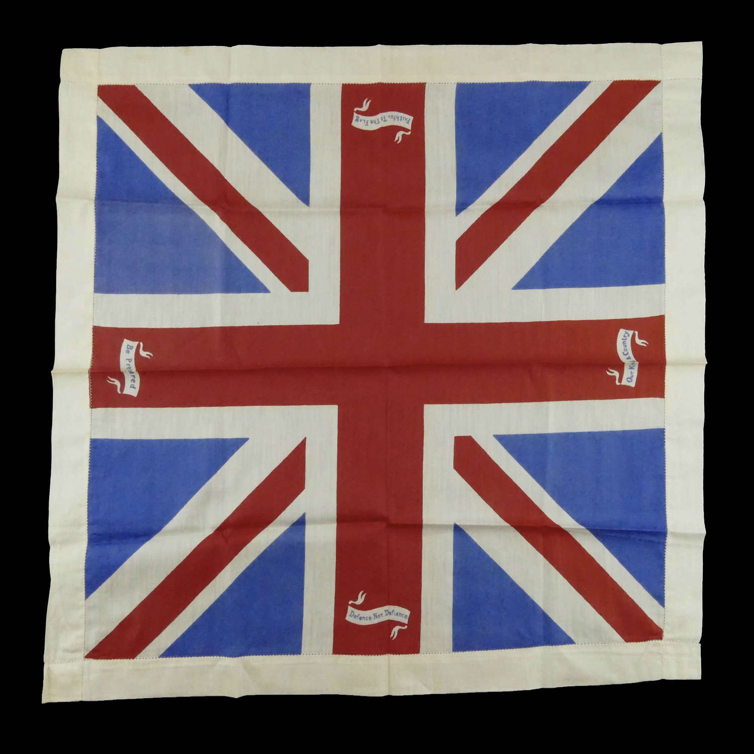 WW1 patriotic handkerchief