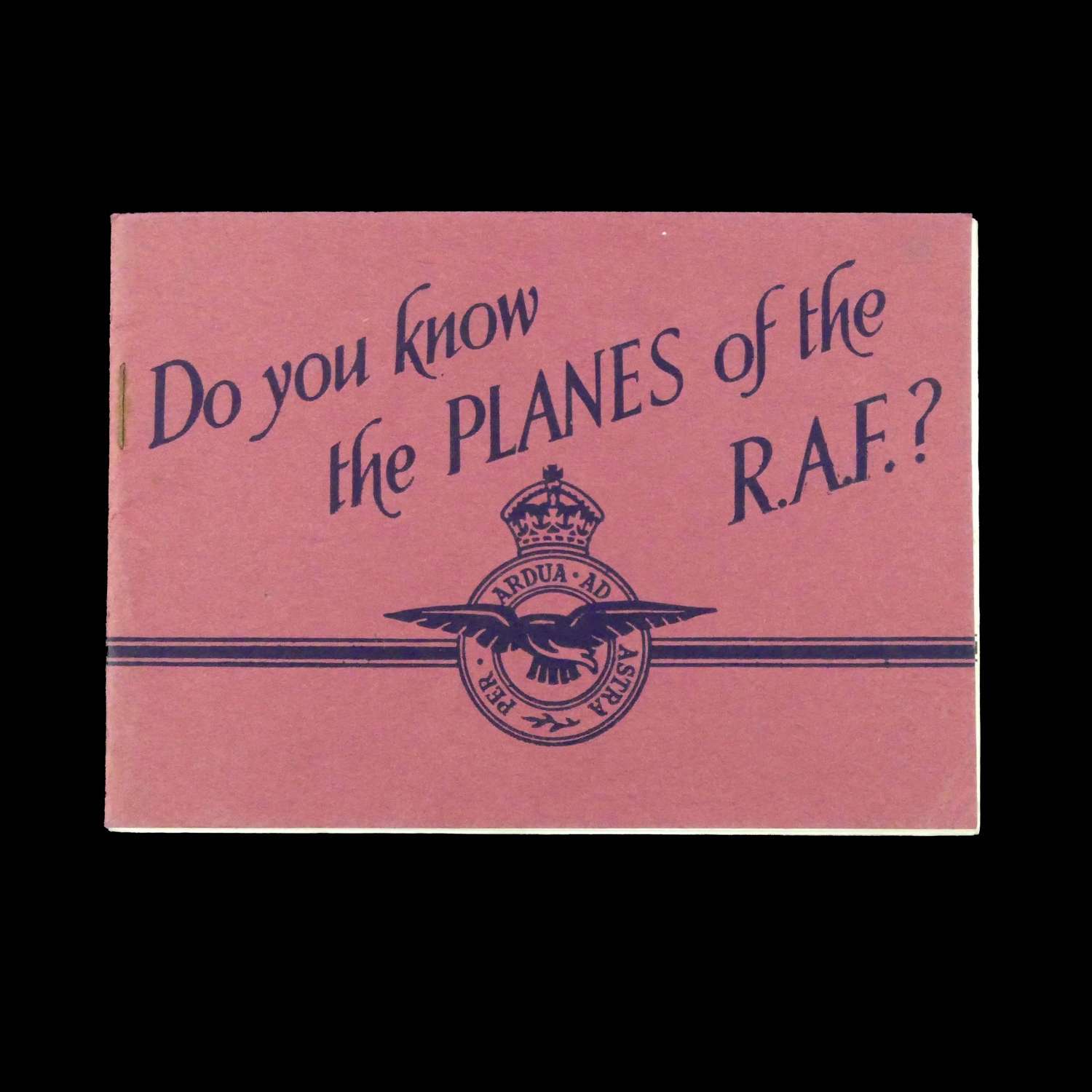 Do you know the planes of the RAF?