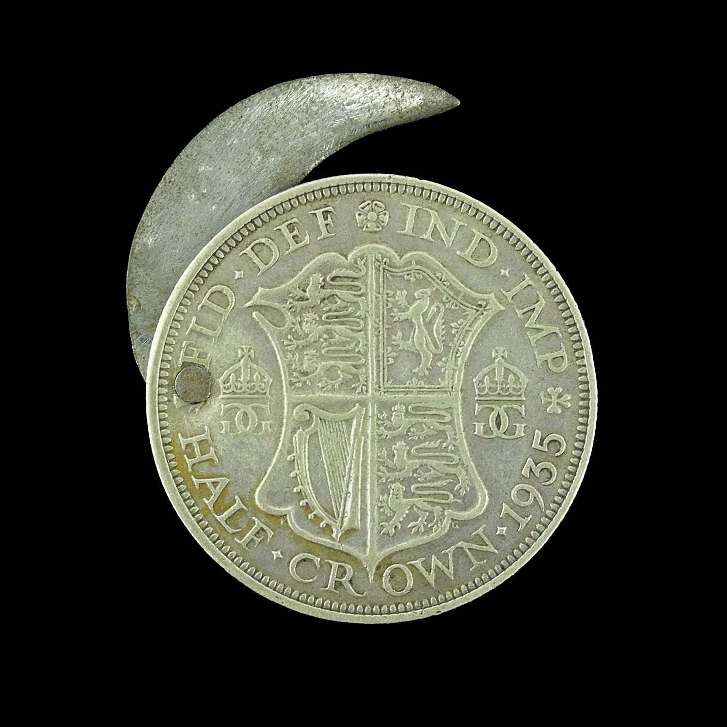RAF / SOE used coin blade