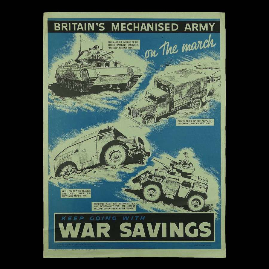 Poster - Britain's Mechanised Army