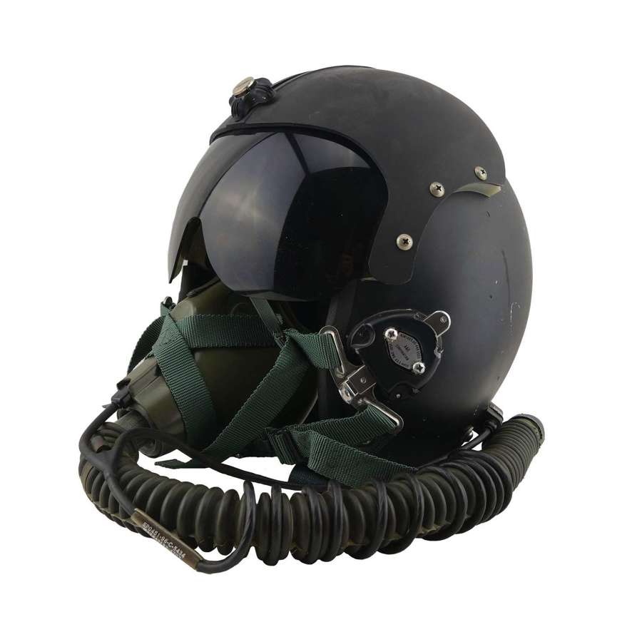 USAF HGU-2A/P bonedome c/w MBU-5/P oxygen mask