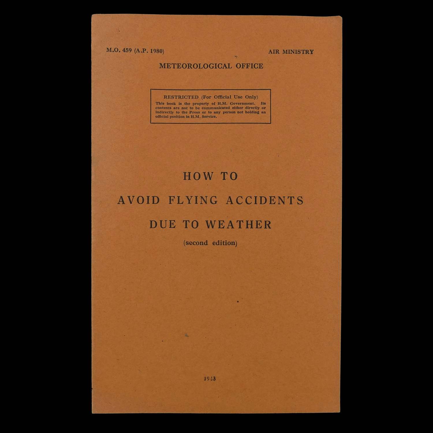 RAF Air Publication - How To Avoid Flying Accidents Due To Weather
