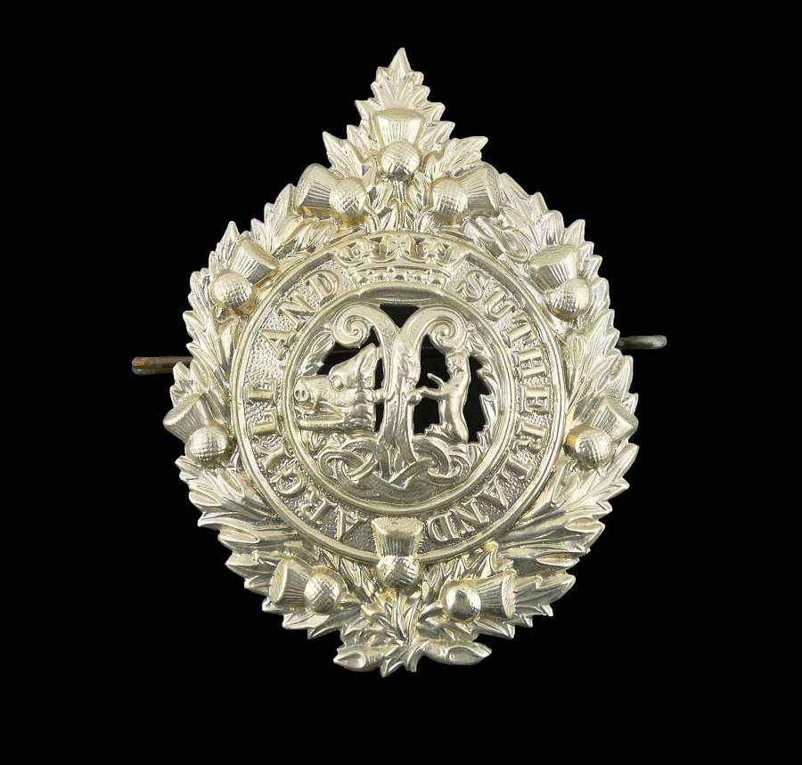 Argyll And Sutherland Highlanders cap badge