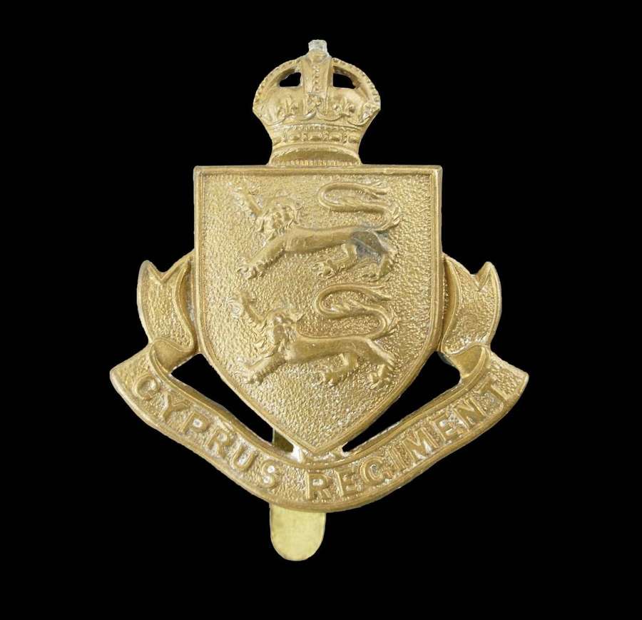 WW2 Cyprus Regiment cap badge