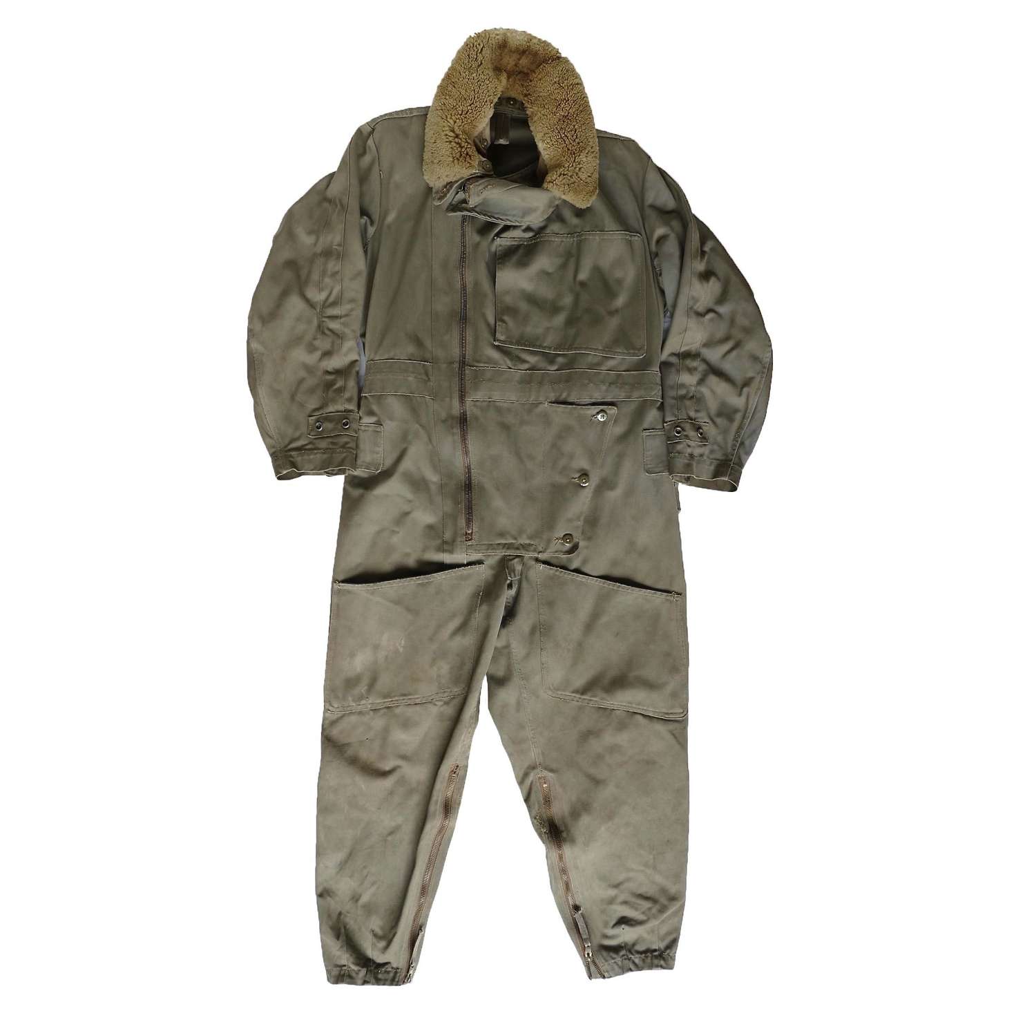 RAF 1941 pattern flying suit & collar