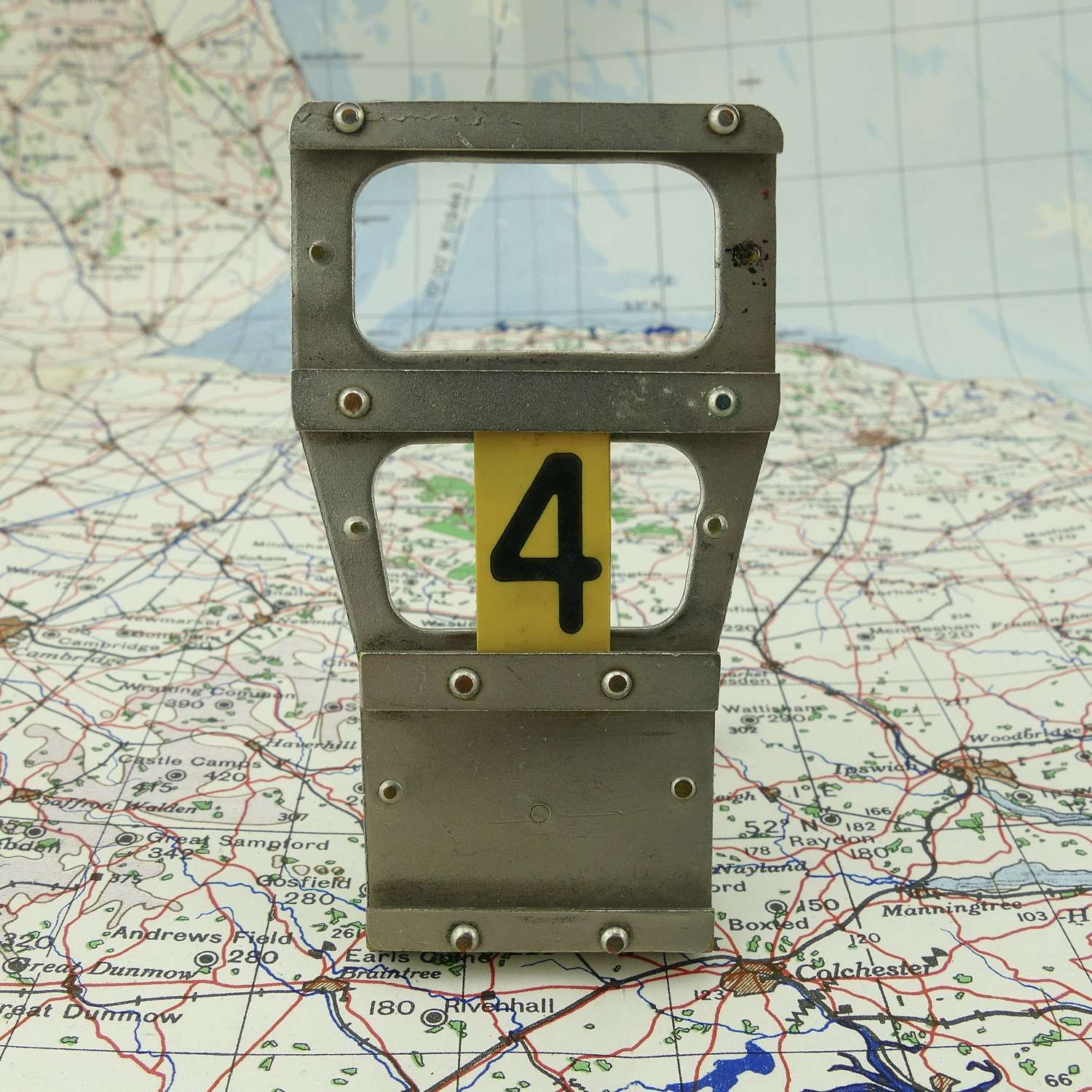RAF operations room raid designation plaque - 4