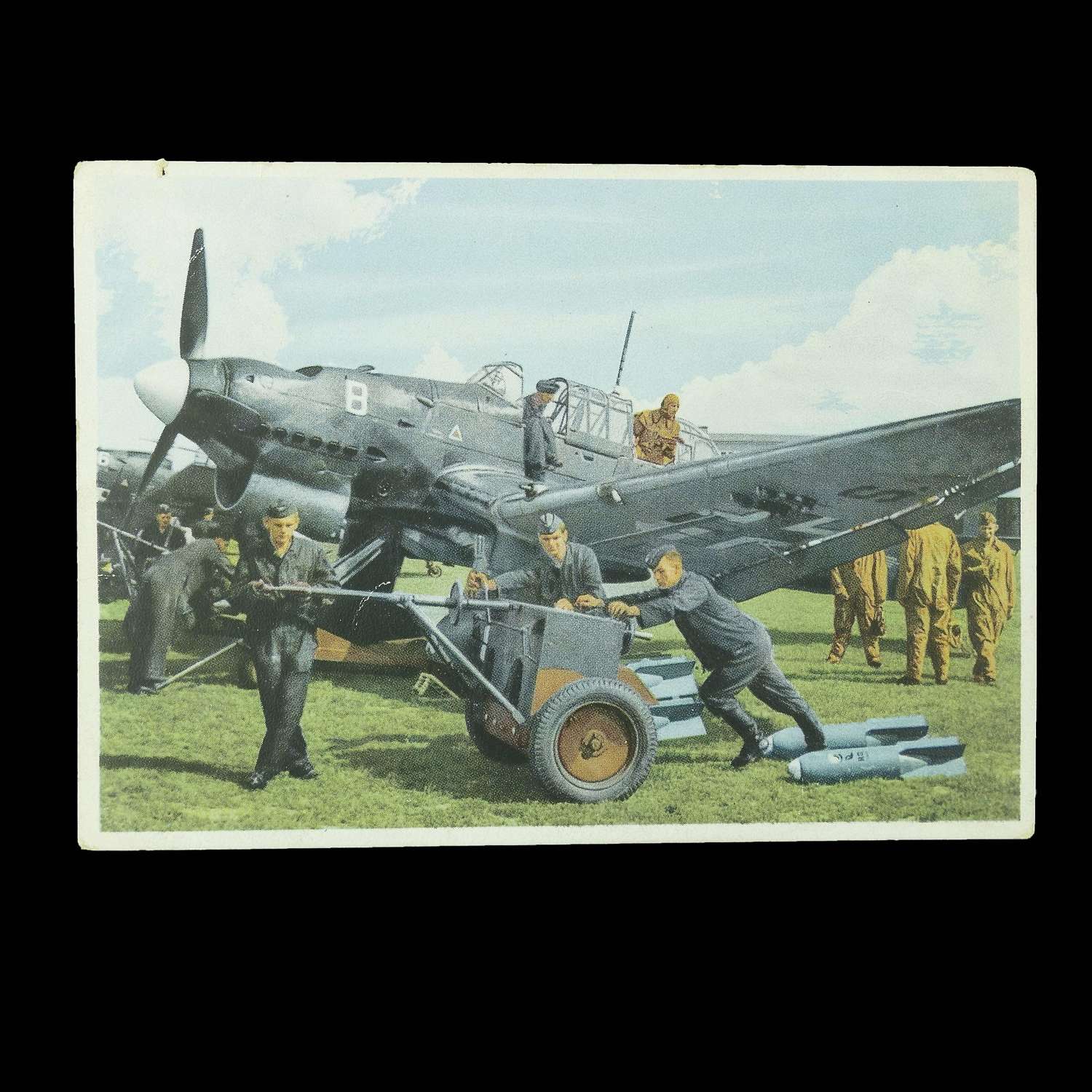 Luftwaffe postcard - Stuka
