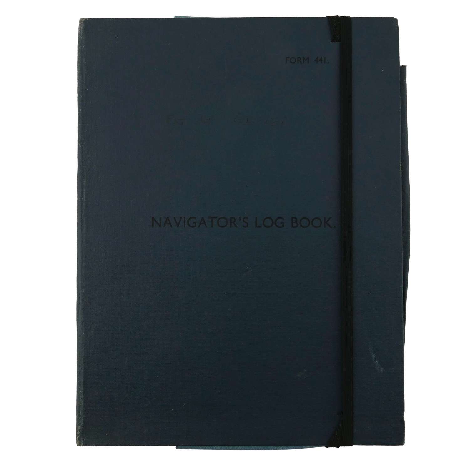 RAF Navigator's log book