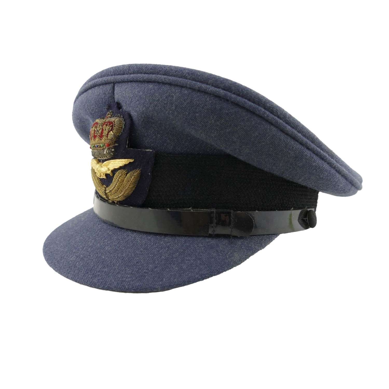 RAF officer rank service dress cap