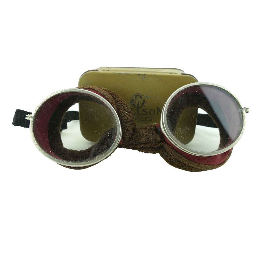 USAC used Willson goggles, cased