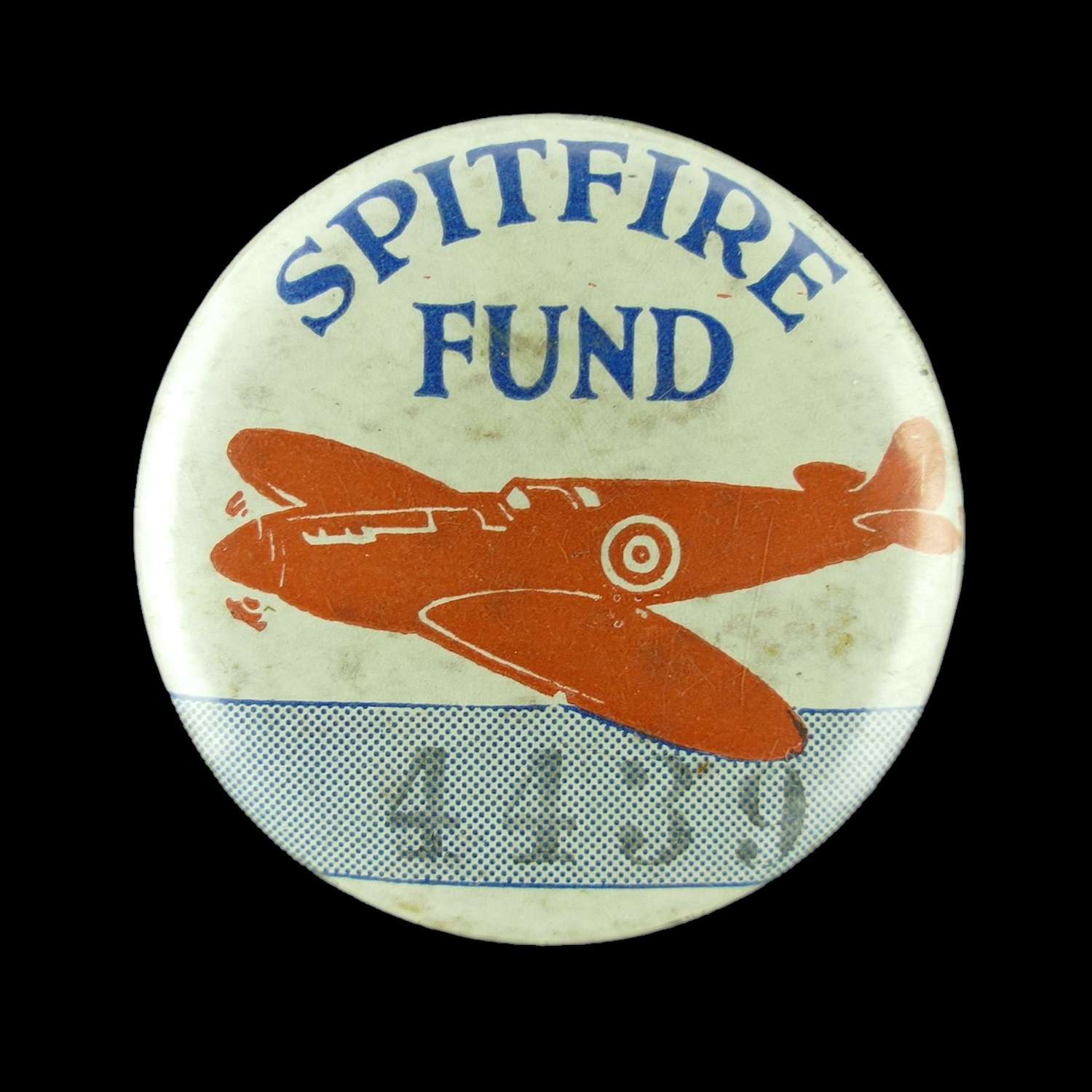 Spitfire Fund lapel badge