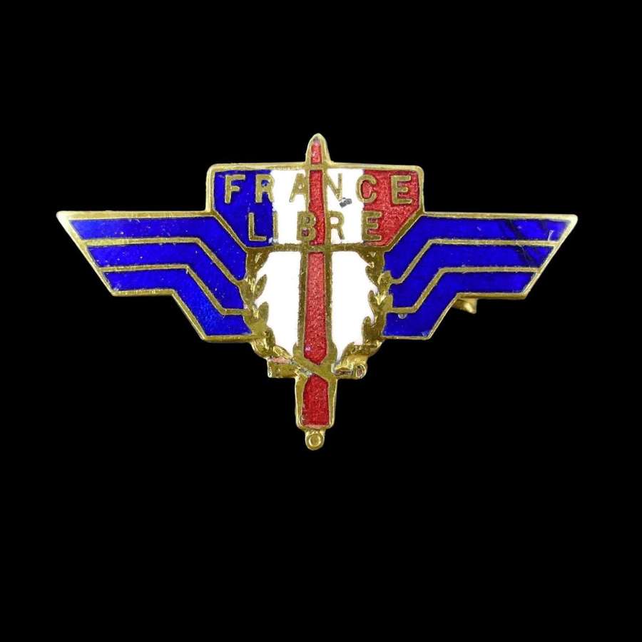 Free French Forces lapel badge