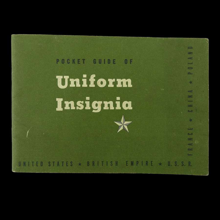 US Pocket Guide of Uniform Insignia, 1943