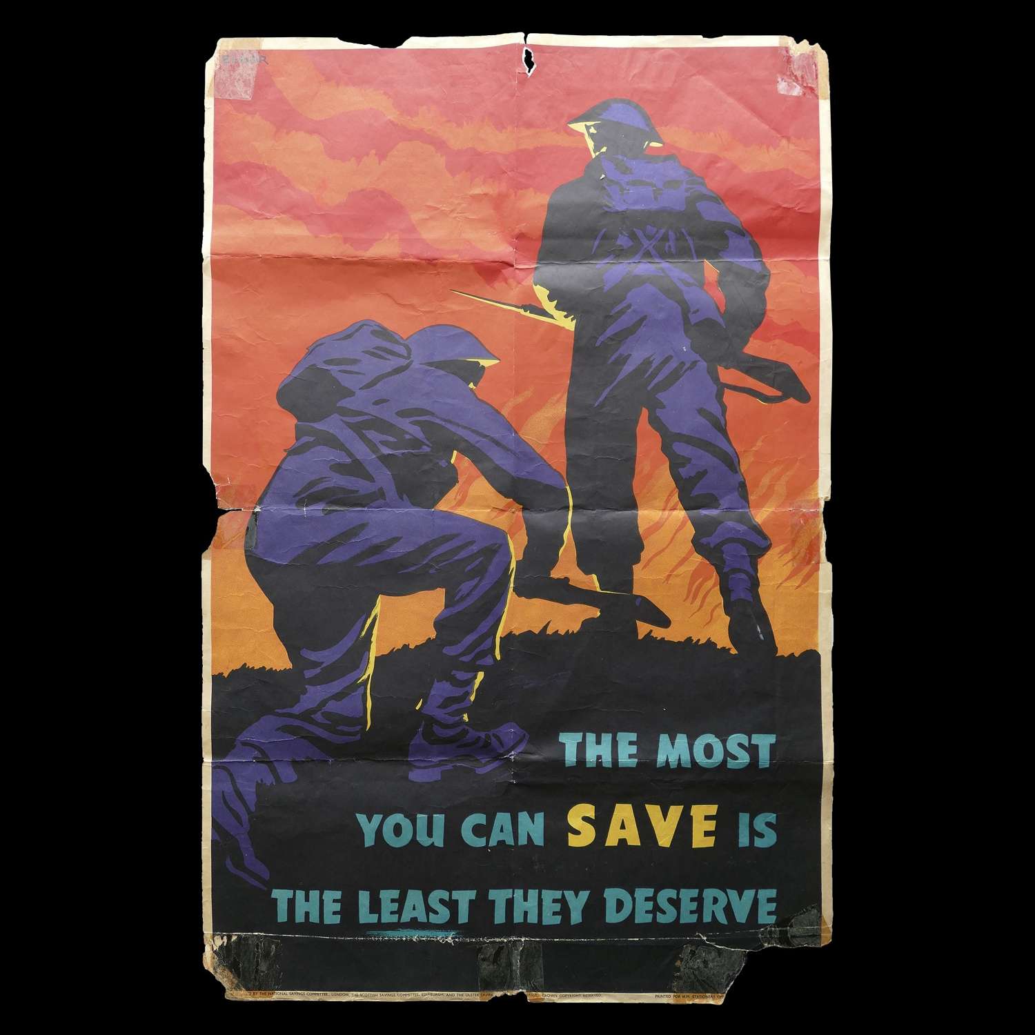 WW2 National Savings Committee poster c.1940