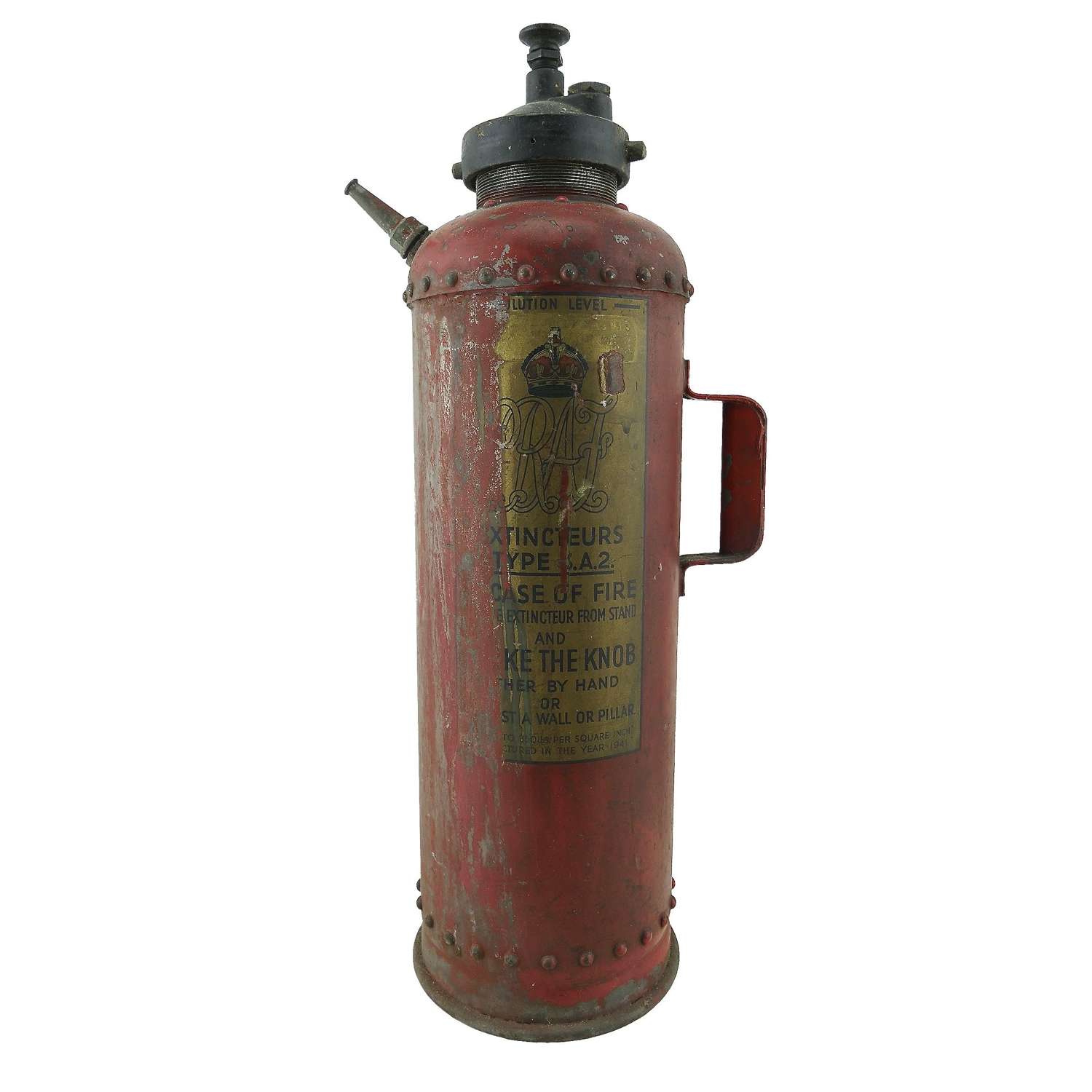 RAF fire extinguisher, c.1941