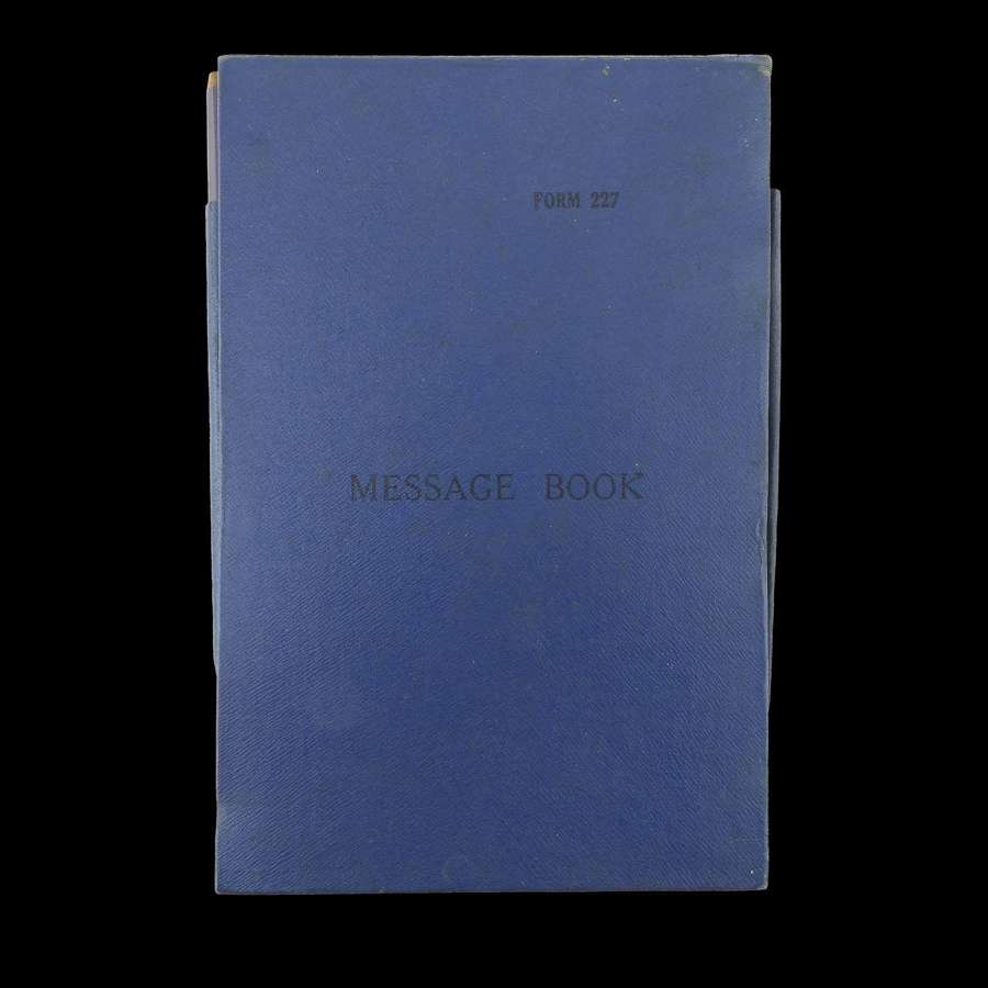 RAF Message Book