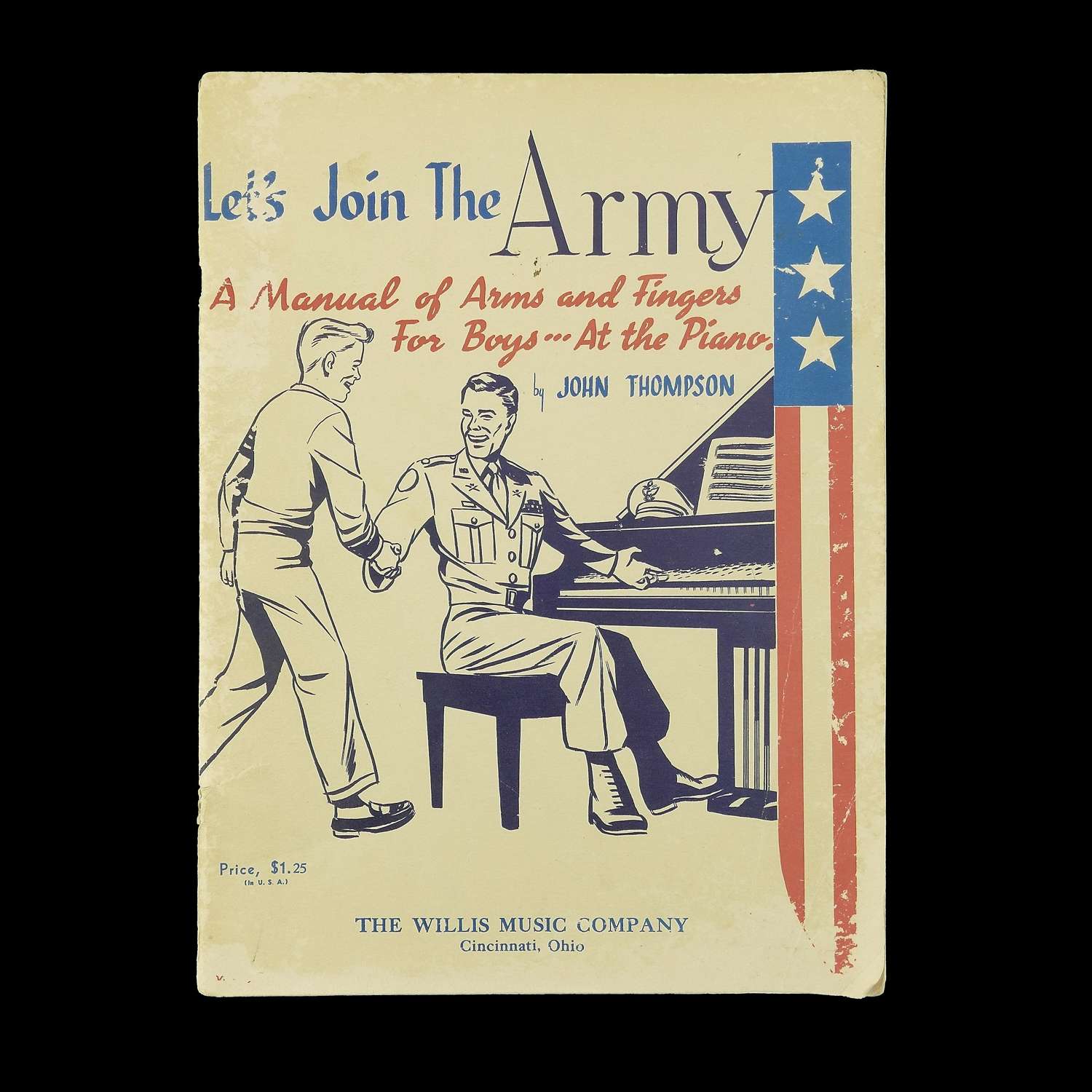 Sheet music - Let's Join The Army