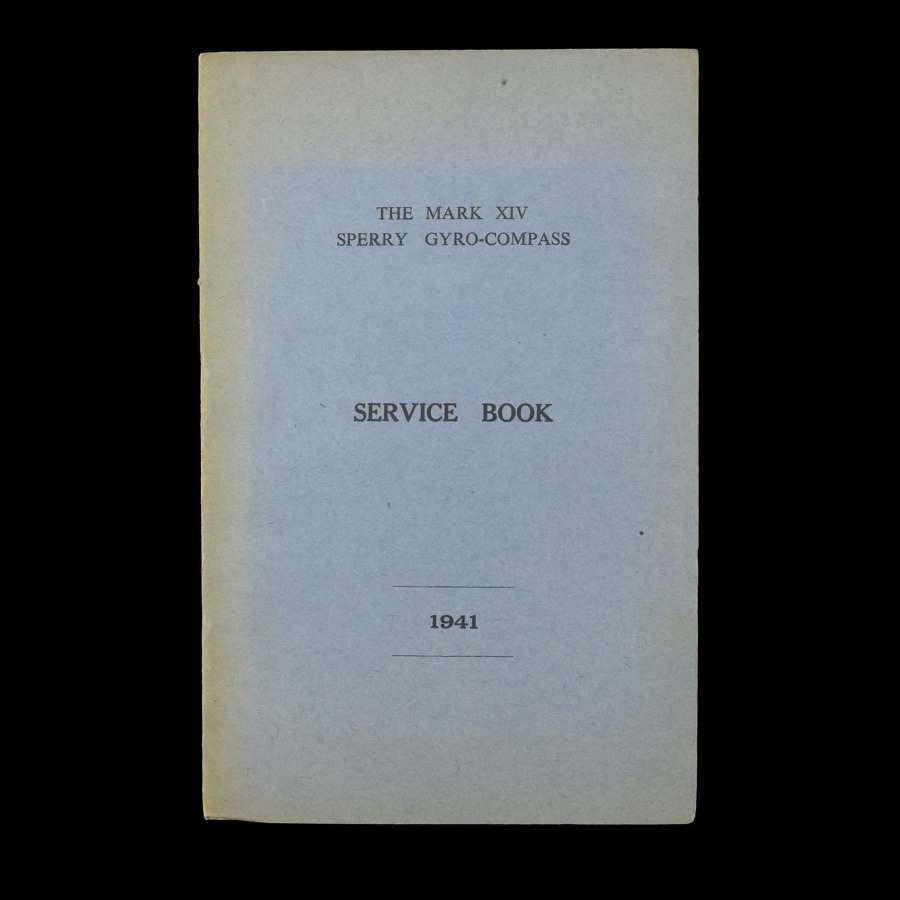 The Mk. XIV Sperry Gyro-Compass service book