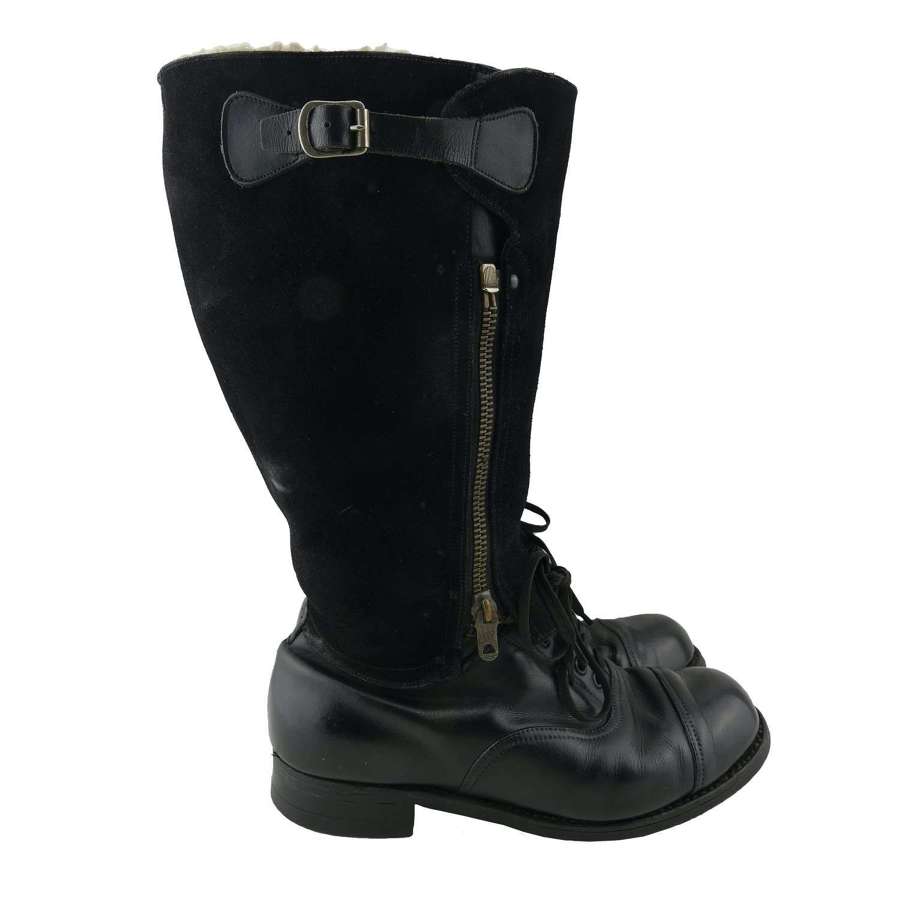 RAF 1943 pattern flying boots, S7