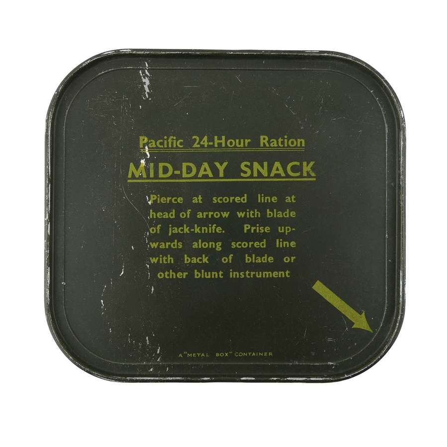 RAF 'used' Pacific 24-Hour Ration : Mid-Day Snack