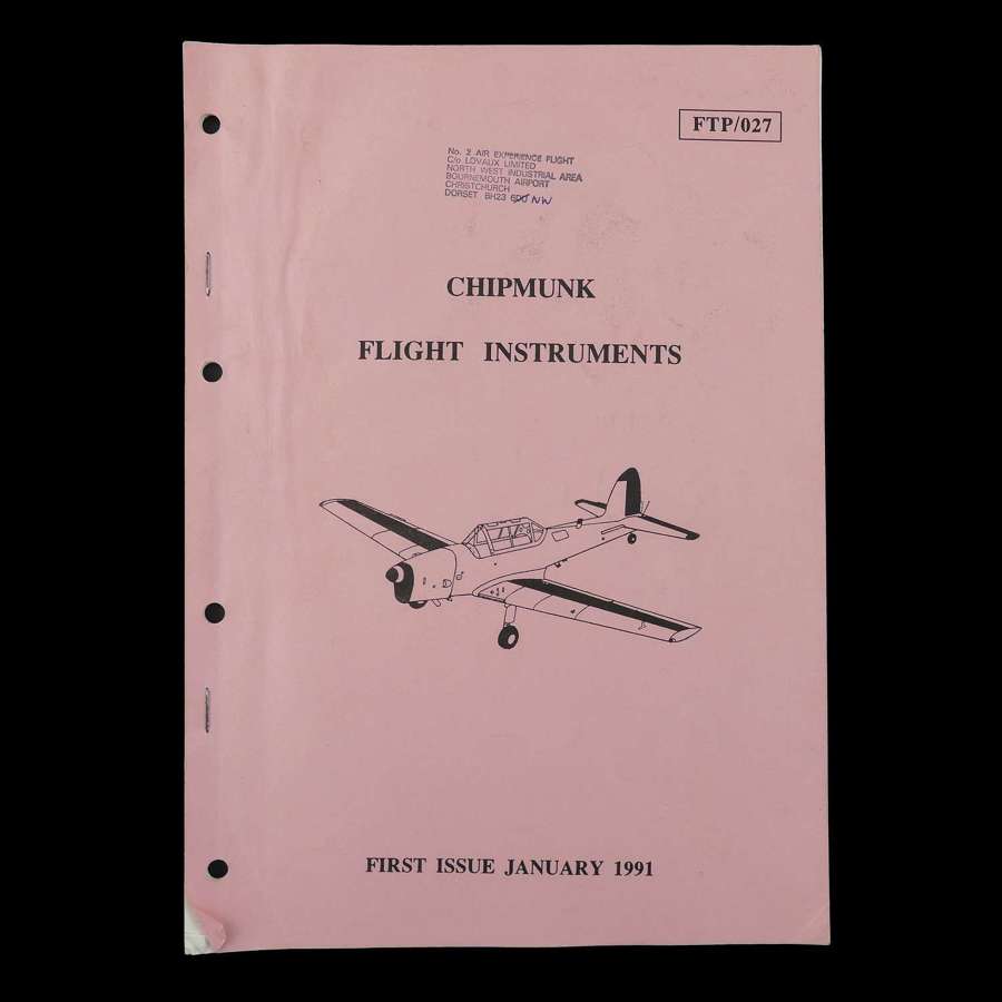 RAF Chipmunk Flight Instruments