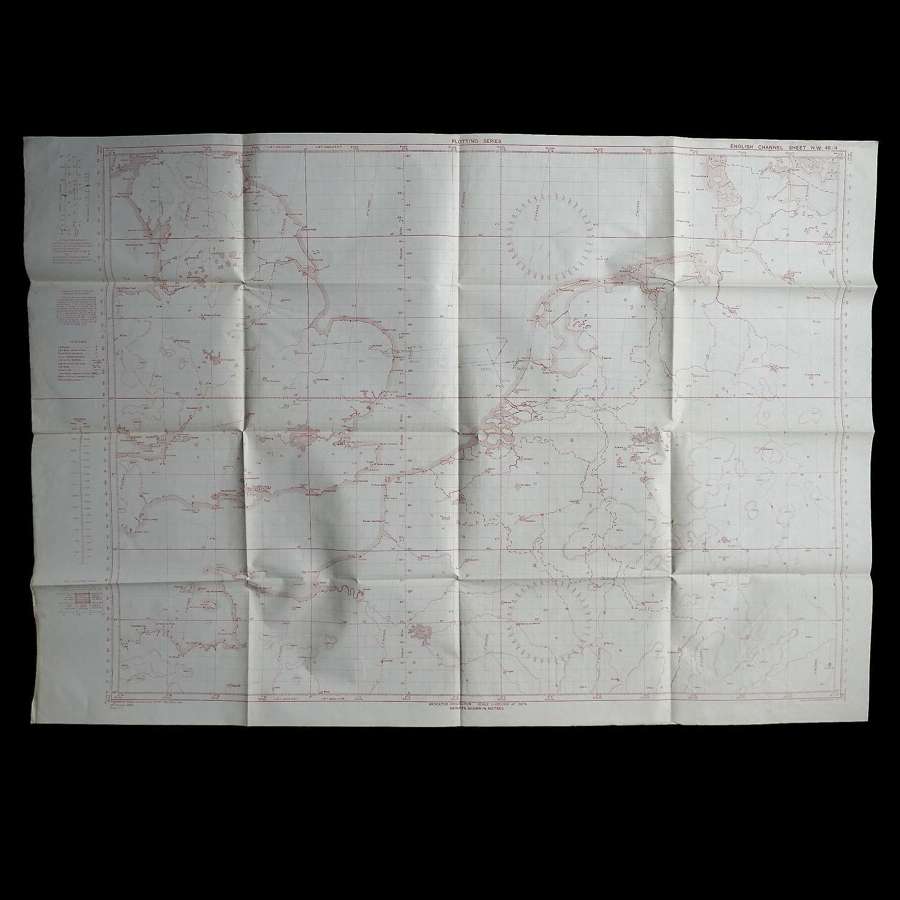 RAF plotting map - English Channel