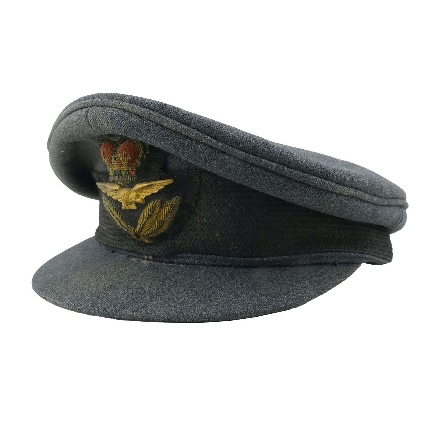 RAF officer rank service dress cap, postwar