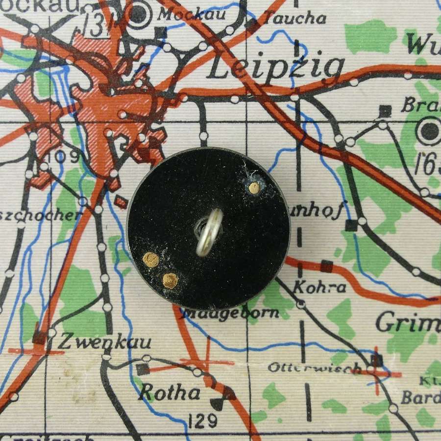 RAF / SOE bakelite escape & evasion button compass