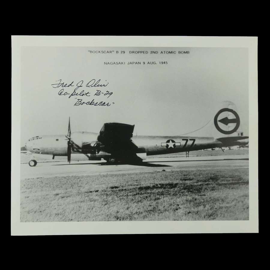 Photograph of B-29 'Bockscar'