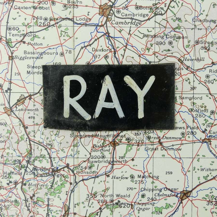 RAF operations room plaque 'RAY'