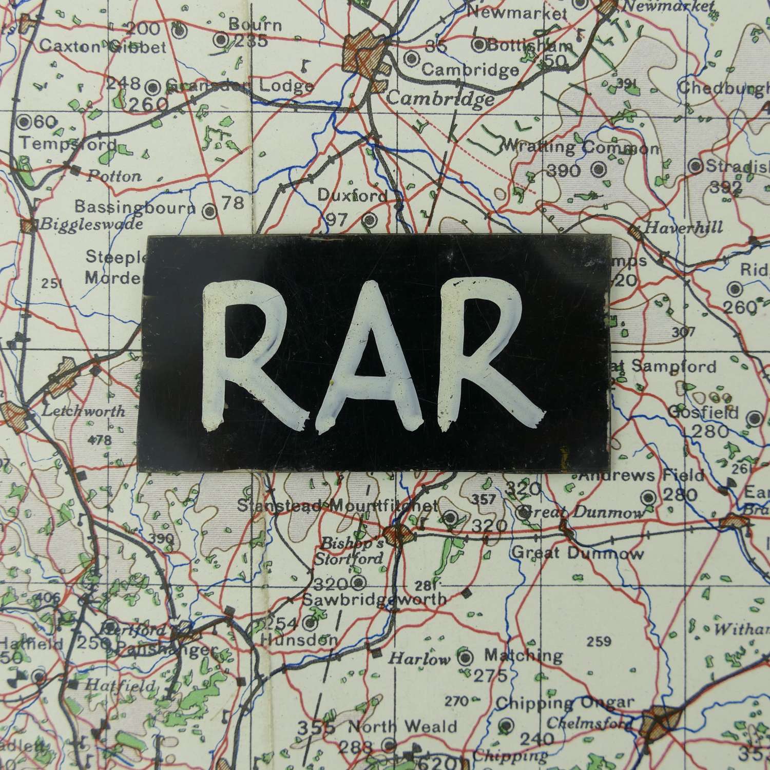RAF operations room plaque - 'RAR'