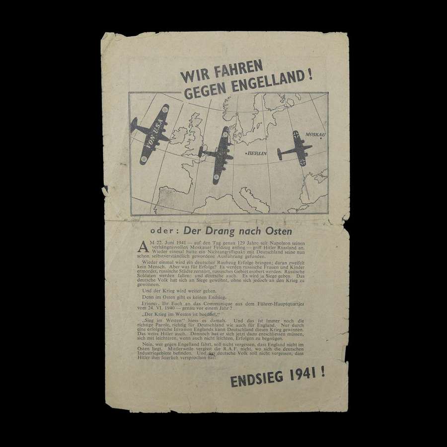 RAF aerial propaganda leaflet 515