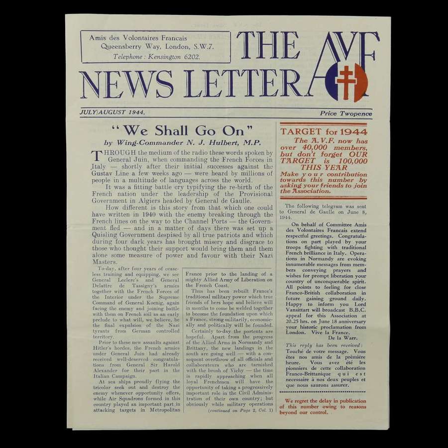 The AVF Newsletter, 1944