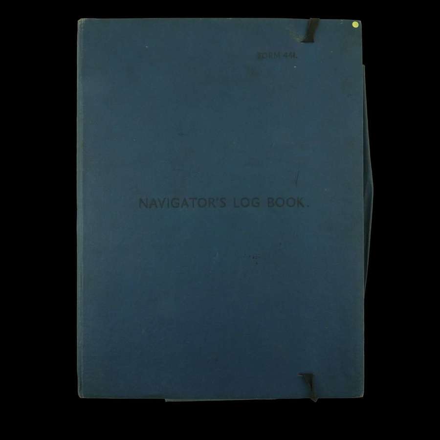 RAF navigator's log book